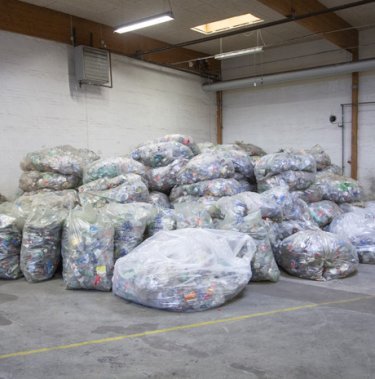 Reducing the volume of plastic bottles by 90%